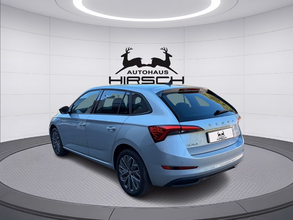 Skoda Scala 2023 г. Серебристый, пробег 45530 км