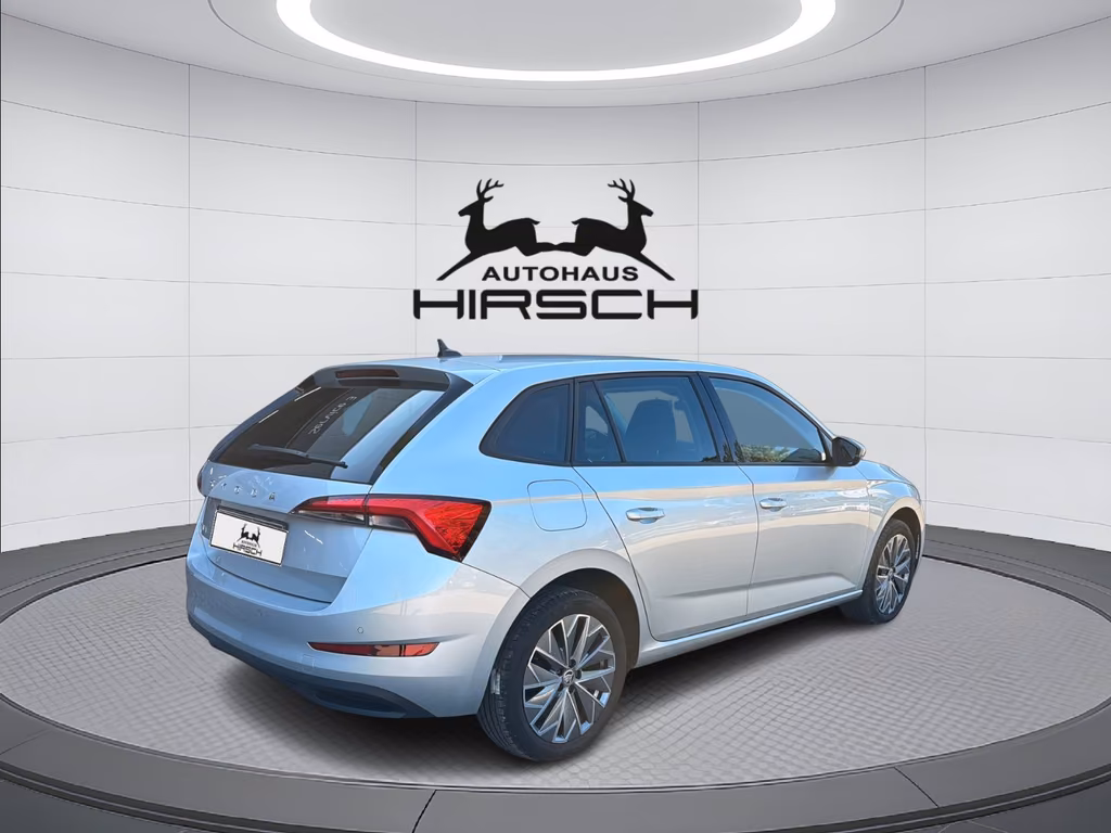 Skoda Scala 2023 г. Серебристый, пробег 45530 км