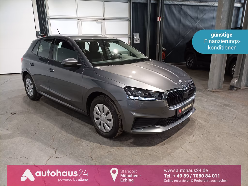 Skoda Fabia 2022 г. Серый, пробег 37191 км