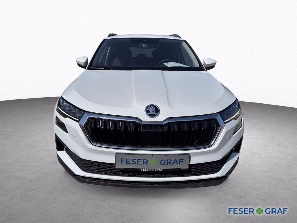 Skoda Karoq 2022 г. Белый, пробег 51200 км