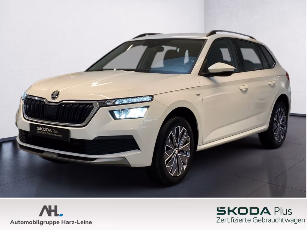 Skoda Kamiq 2023 г. Белый, пробег 42800 км