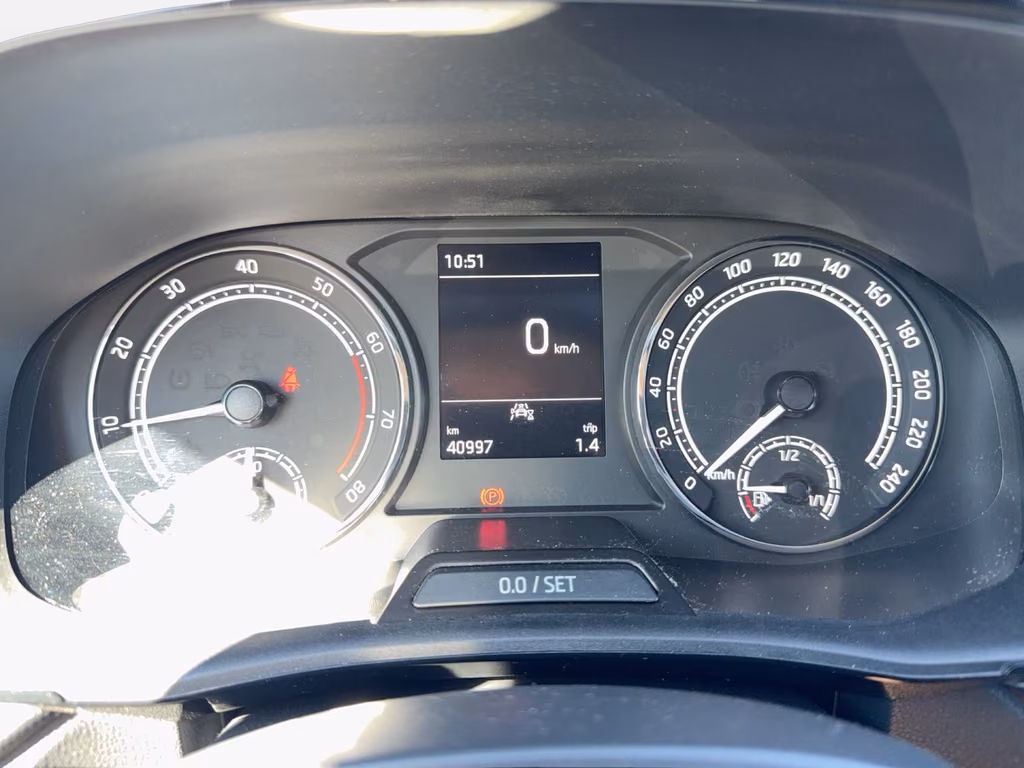 Skoda Fabia 2022 г. Белый, пробег 40996 км