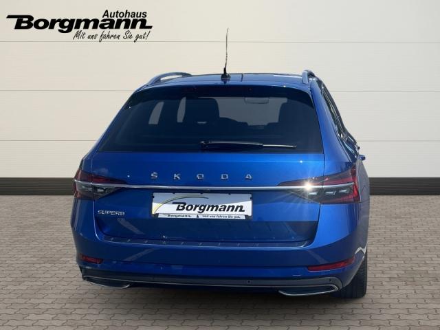 Skoda Superb 2022 г. Синий, пробег 41713 км