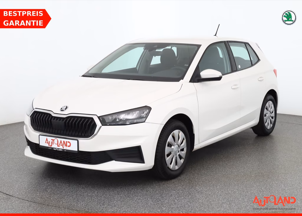 Skoda Fabia 2022 г. Белый, пробег 48819 км