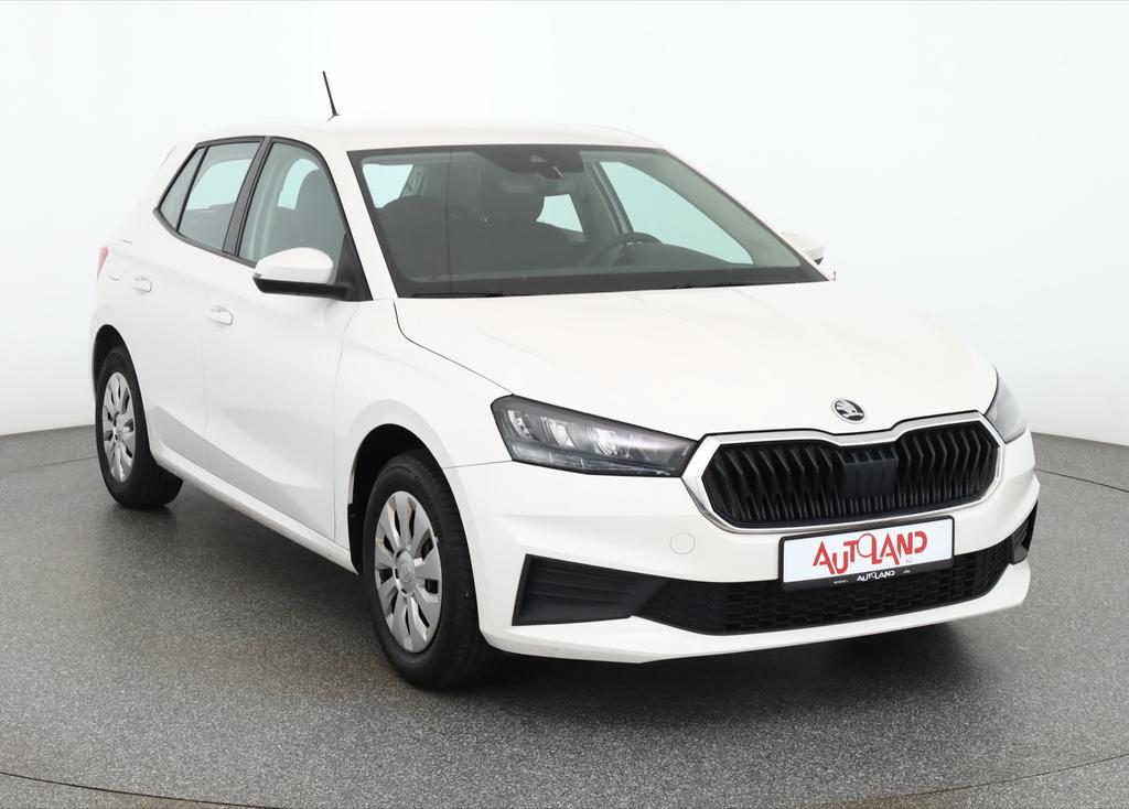 Skoda Fabia 2022 г. Белый, пробег 48819 км