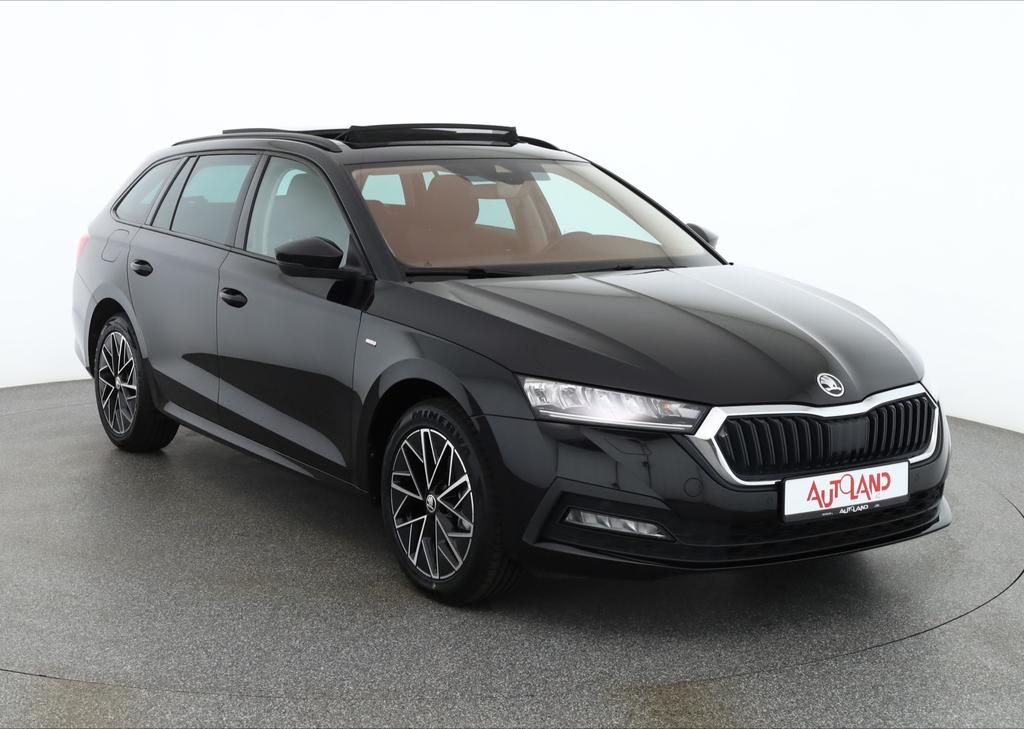 Skoda Octavia 2022 г. Чёрный, пробег 45205 км