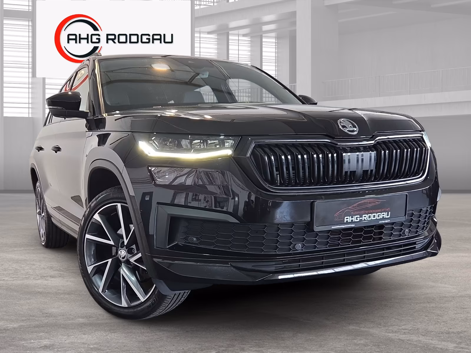 Skoda Kodiaq 2021 г. Чёрный, пробег 47156 км