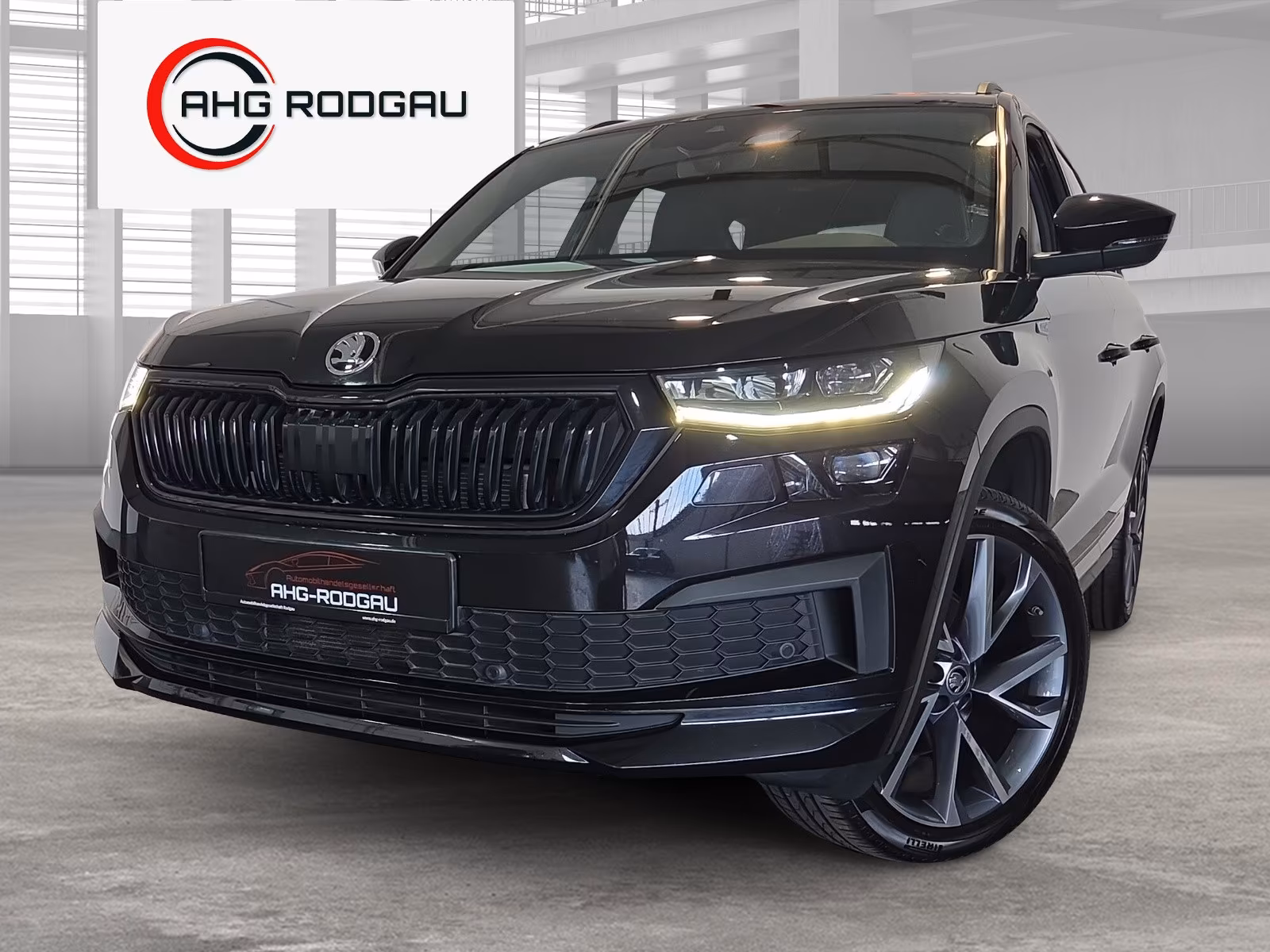 Skoda Kodiaq 2021 г. Чёрный, пробег 47156 км