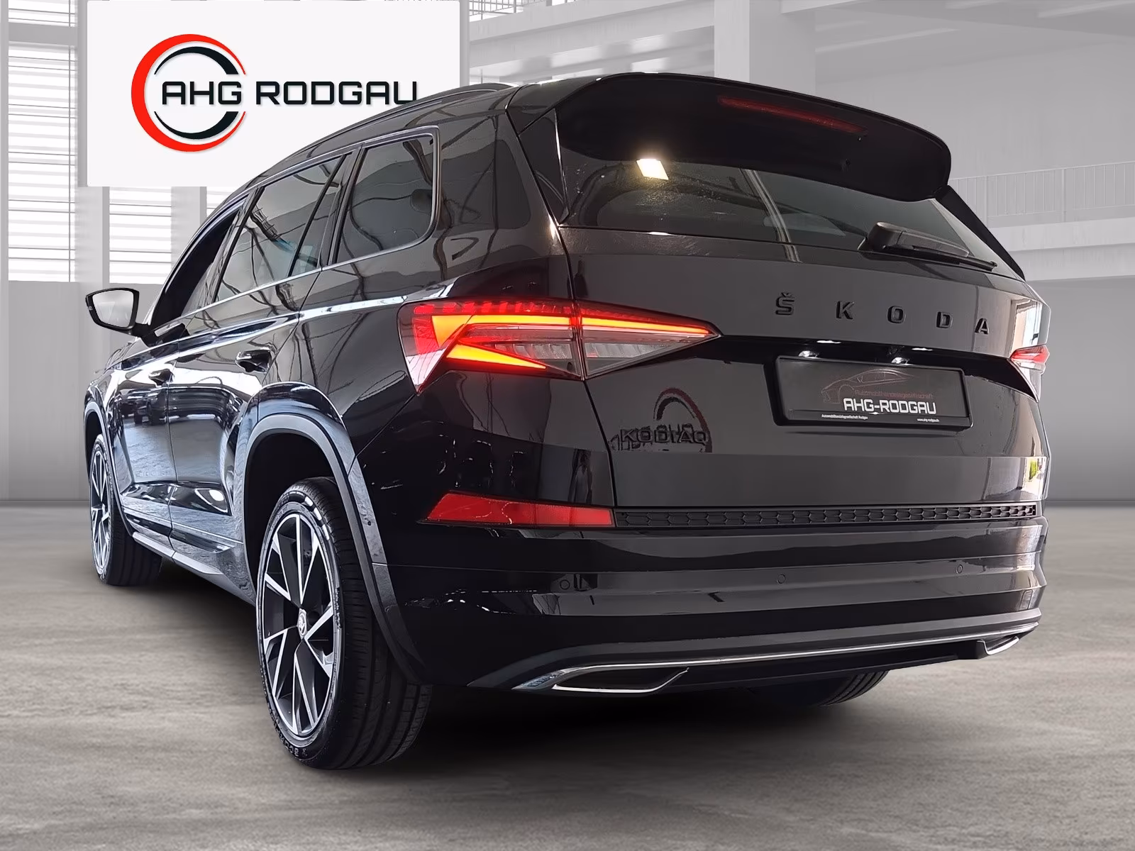 Skoda Kodiaq 2021 г. Чёрный, пробег 47156 км