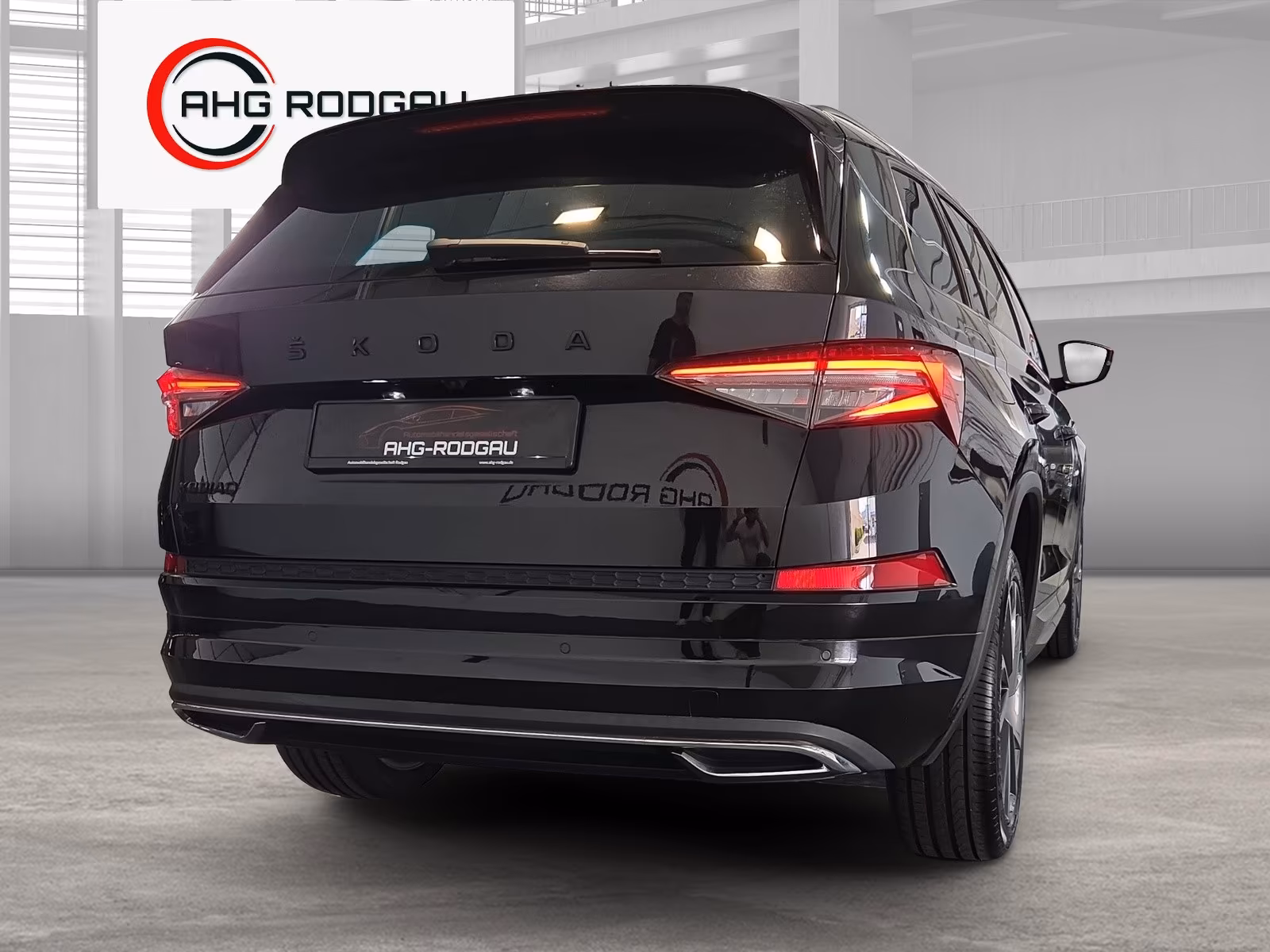 Skoda Kodiaq 2021 г. Чёрный, пробег 47156 км