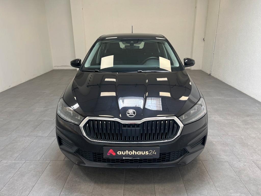 Skoda Fabia 2022 г. Чёрный, пробег 42040 км