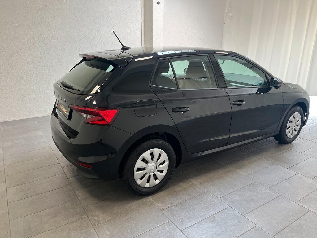 Skoda Fabia 2022 г. Чёрный, пробег 42040 км