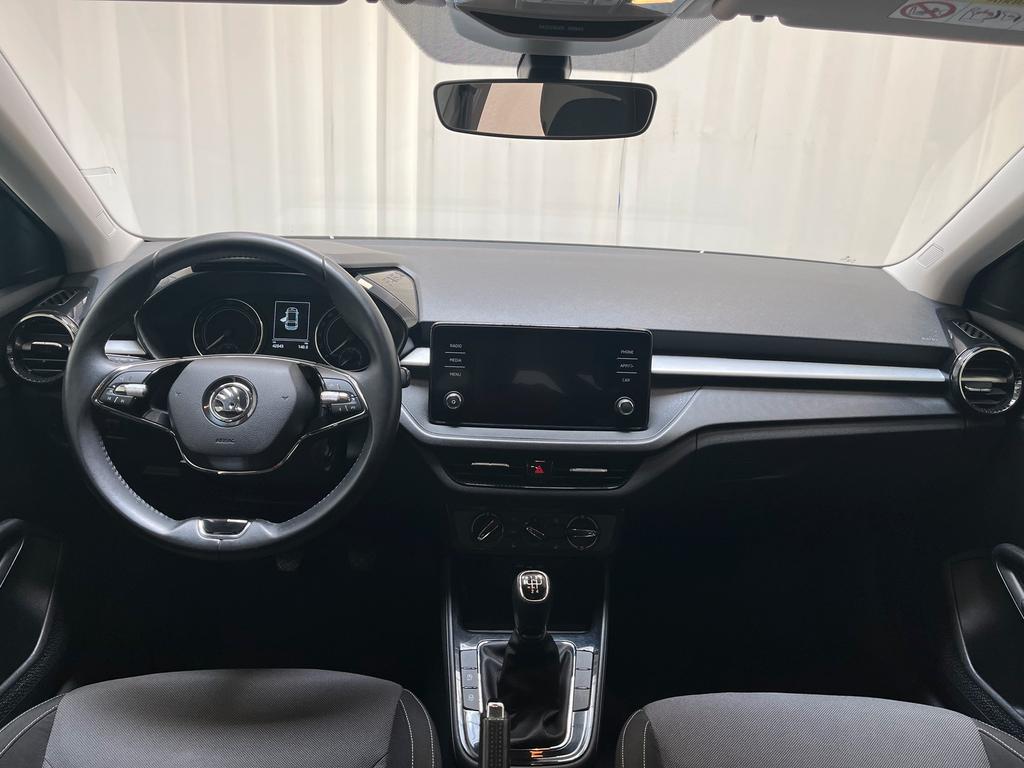 Skoda Fabia 2022 г. Чёрный, пробег 42040 км
