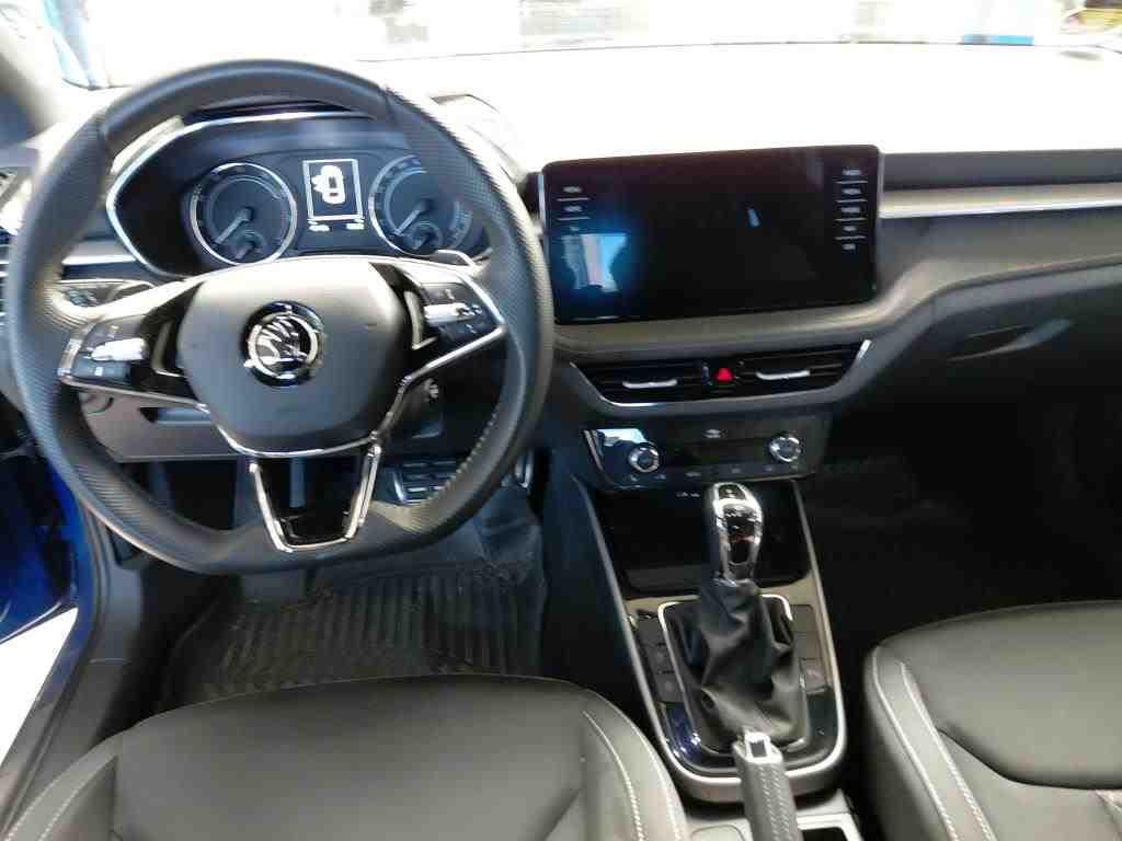 Skoda Fabia 2022 г. Синий, пробег 47500 км