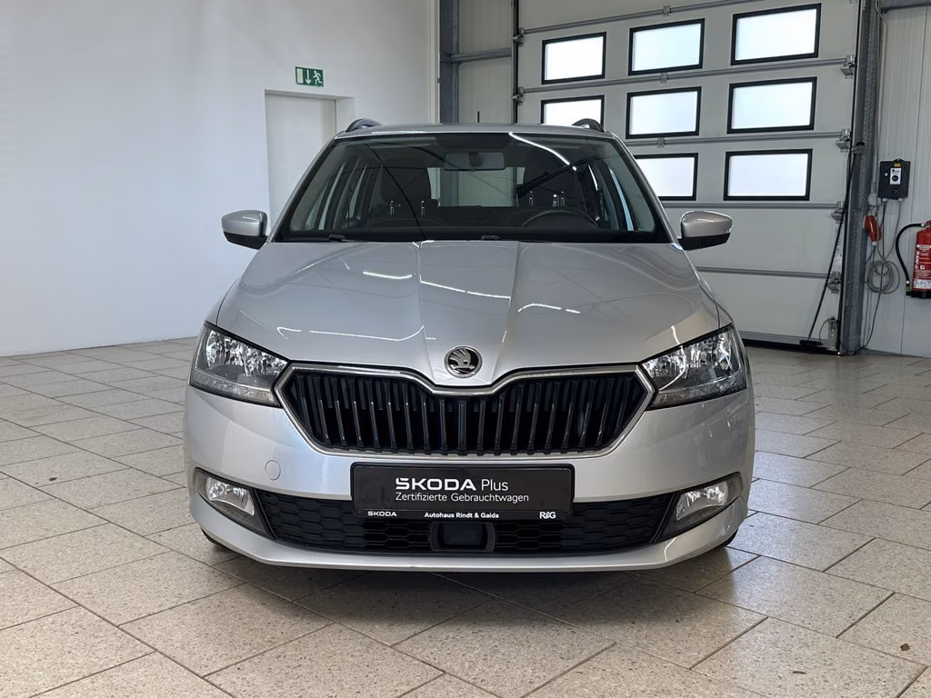 Skoda Fabia 2021 г. Серебристый, пробег 51811 км