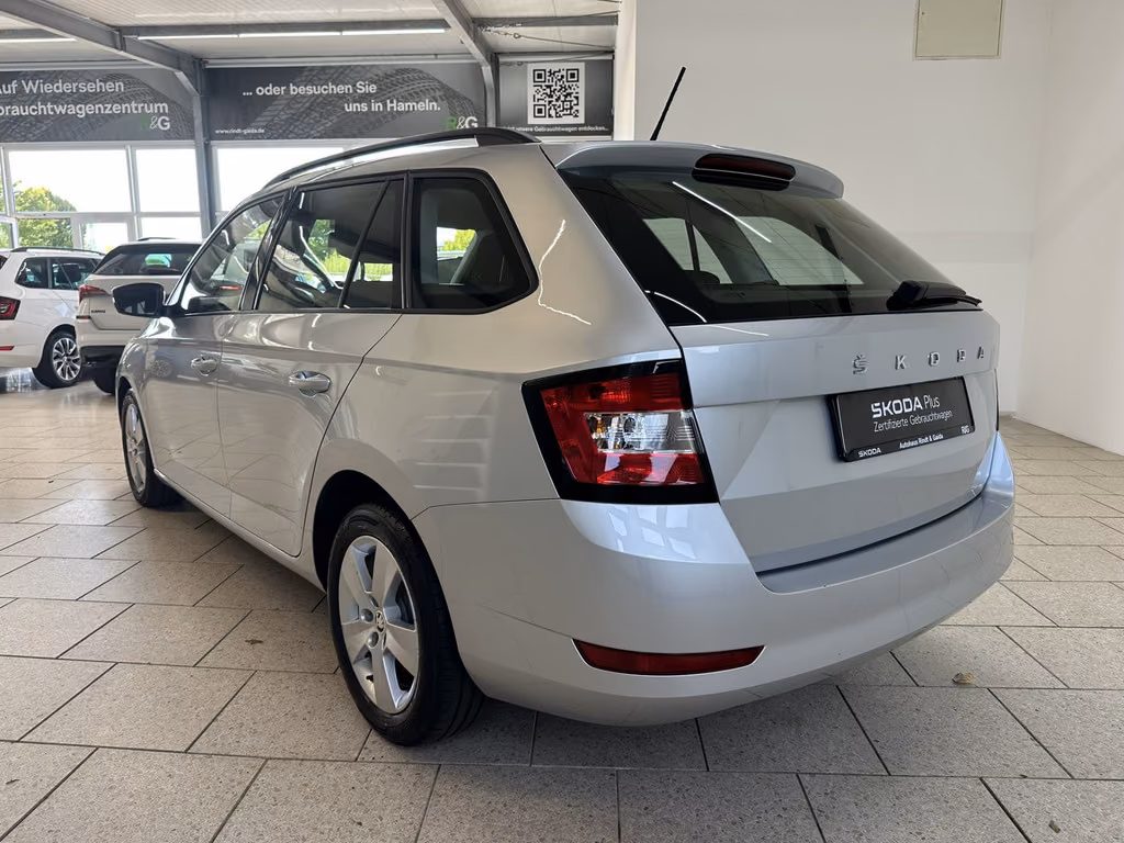 Skoda Fabia 2021 г. Серебристый, пробег 51811 км