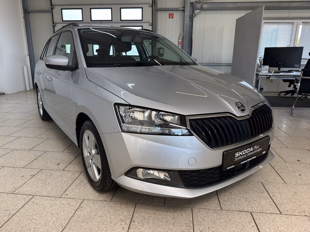 Skoda Fabia 2021 г. Серебристый, пробег 51811 км