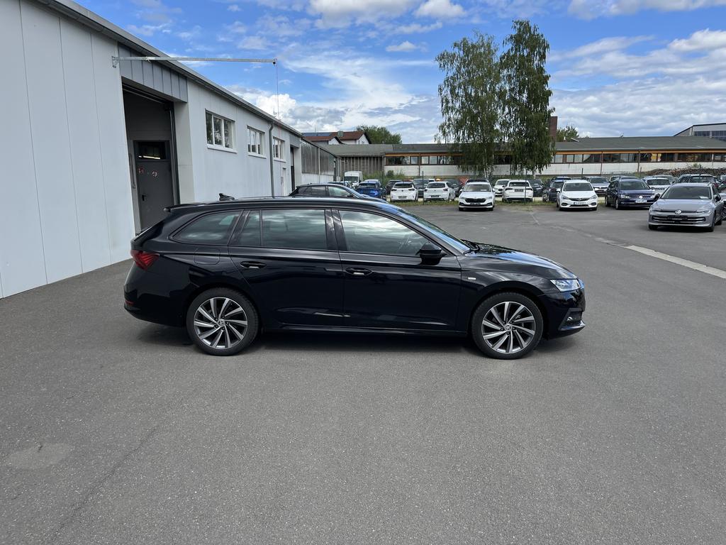 Skoda Octavia 2022 г. Чёрный, пробег 55247 км