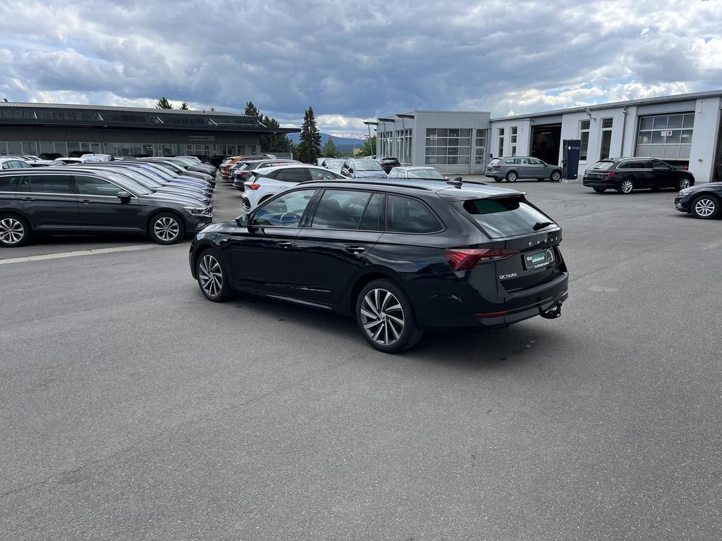 Skoda Octavia 2022 г. Чёрный, пробег 55247 км