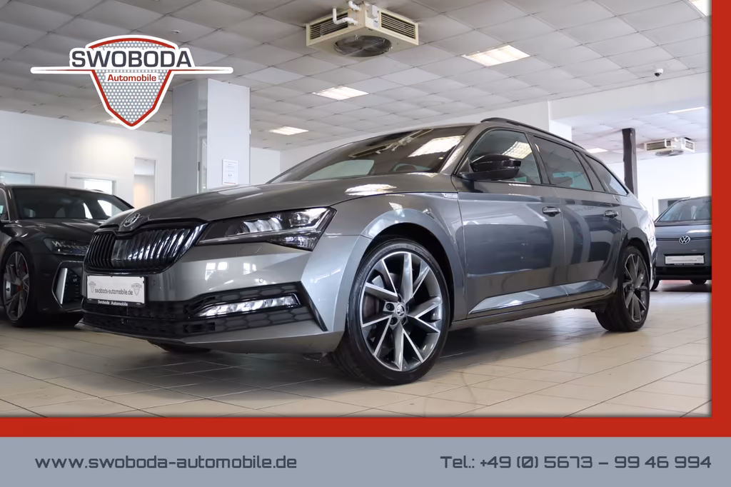 Skoda Superb 2022 г. Серый, пробег 49985 км