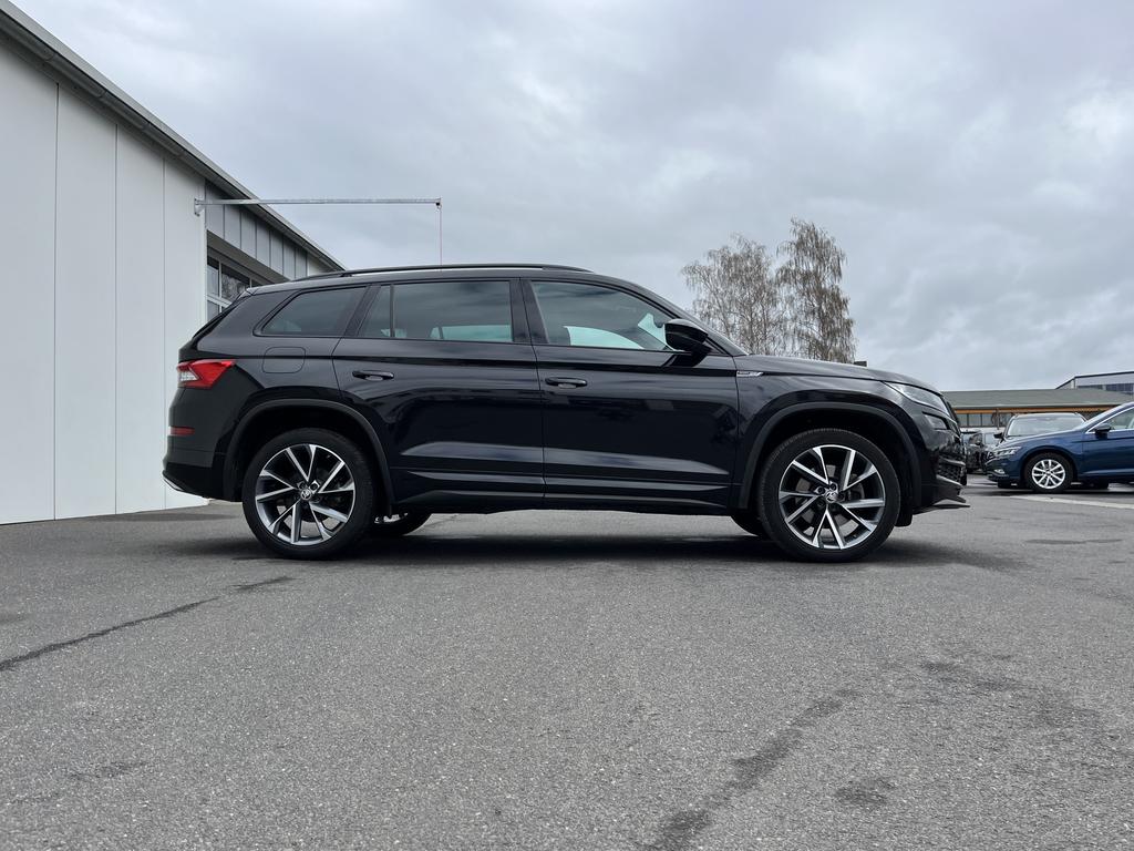 Skoda Kodiaq 2021 г. Чёрный, пробег 39987 км