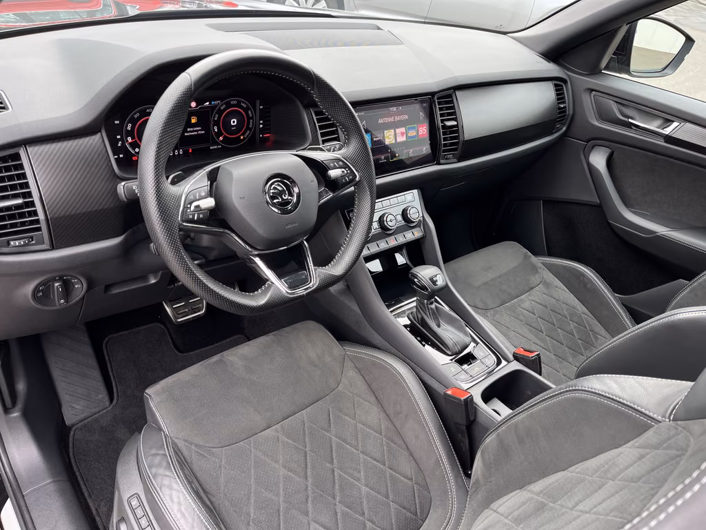 Skoda Kodiaq 2021 г. Чёрный, пробег 39987 км