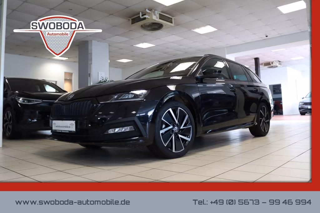 Skoda Octavia 2022 г. Чёрный, пробег 37656 км