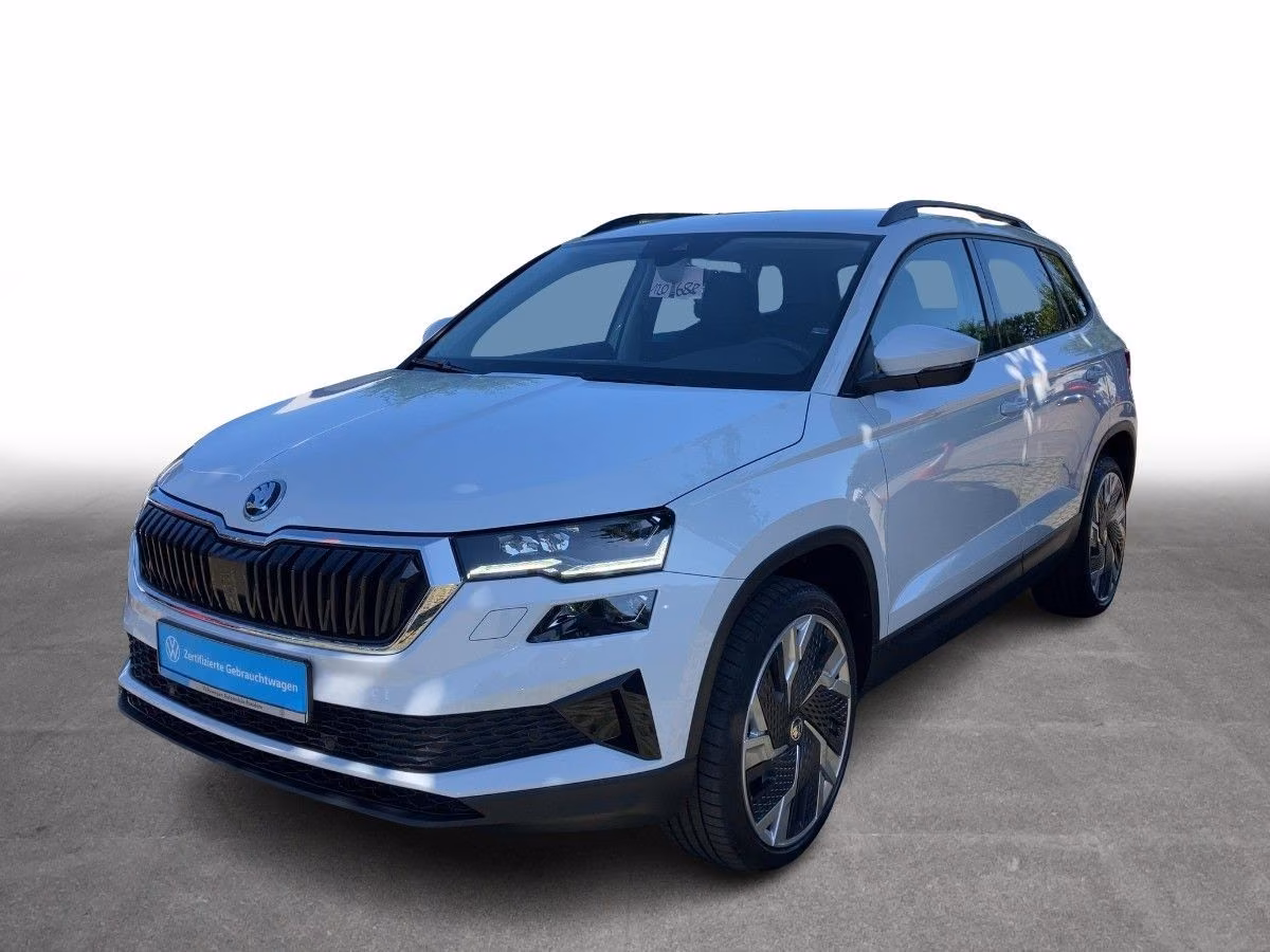 Skoda Karoq 2022 г. Белый, пробег 36030 км