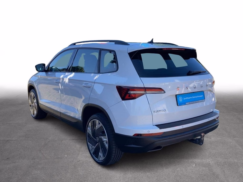 Skoda Karoq 2022 г. Белый, пробег 36030 км