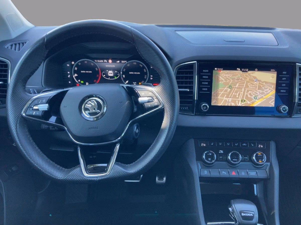 Skoda Karoq 2022 г. Белый, пробег 36030 км