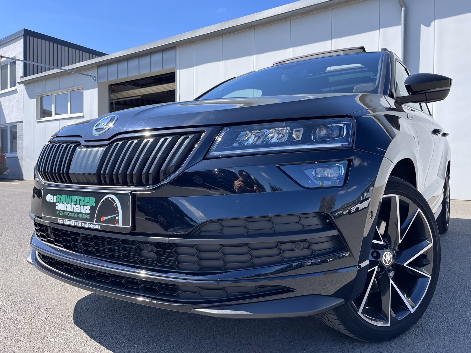 Skoda Karoq 2021 г. Чёрный, пробег 48425 км