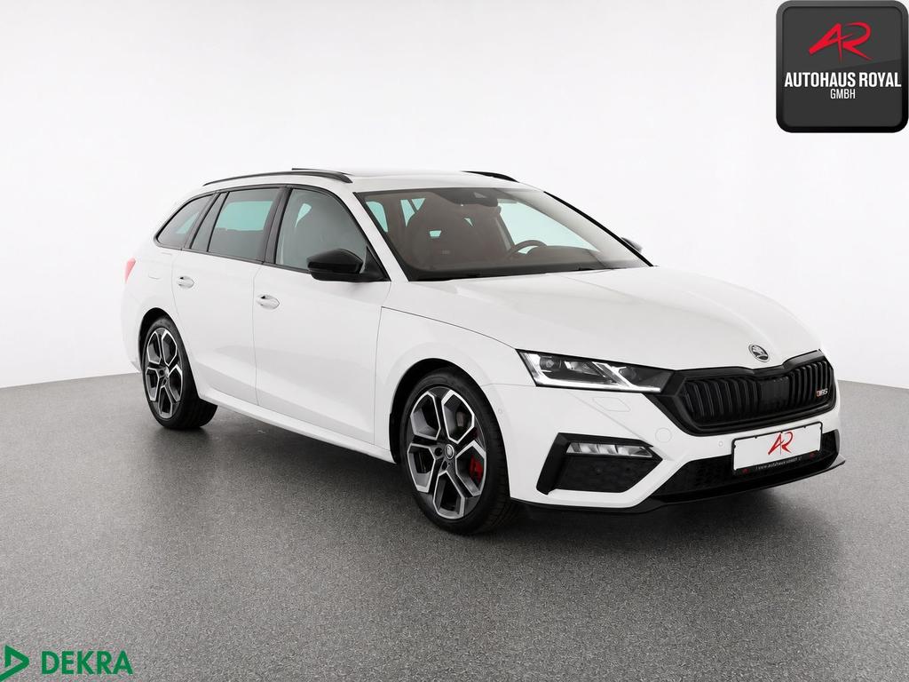 Skoda Octavia 2023 г. Белый, пробег 57656 км