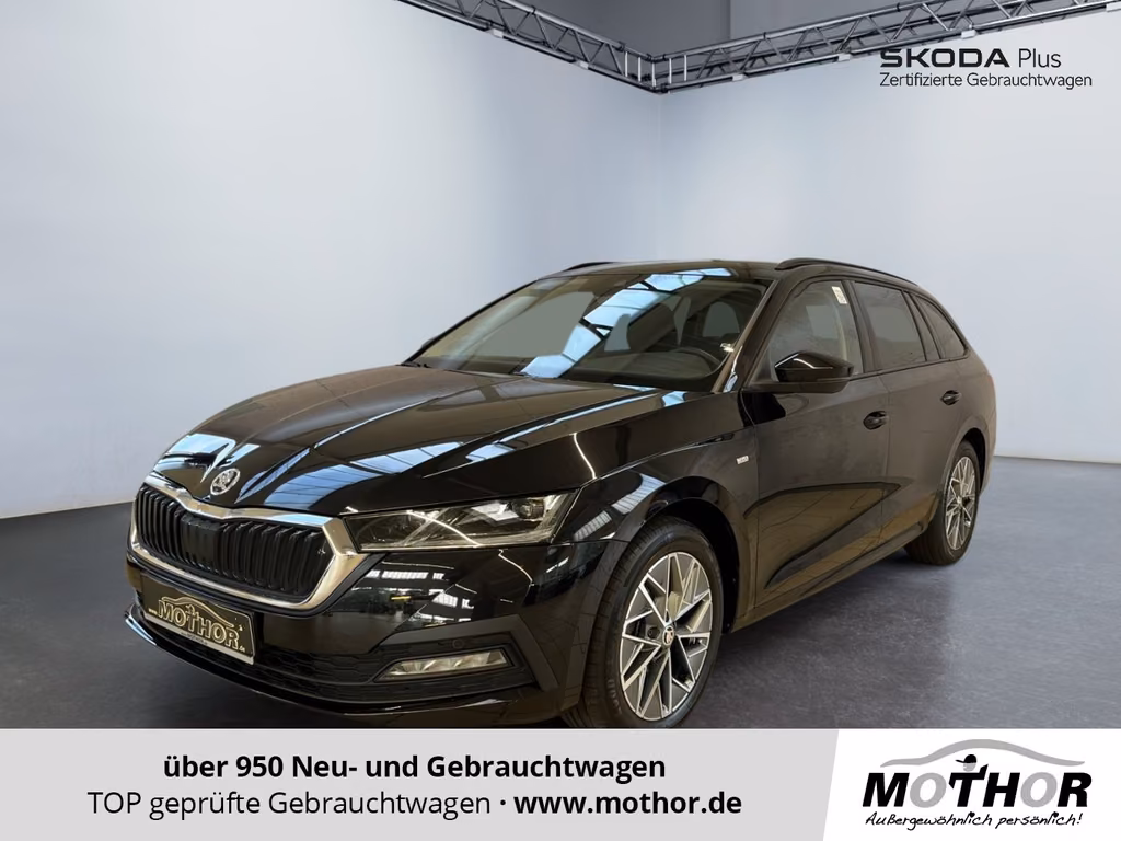 Skoda Octavia 2022 г. Чёрный, пробег 59799 км