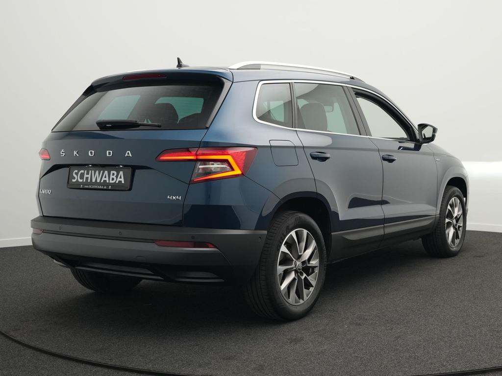 Skoda Karoq 2022 г. Синий, пробег 56023 км