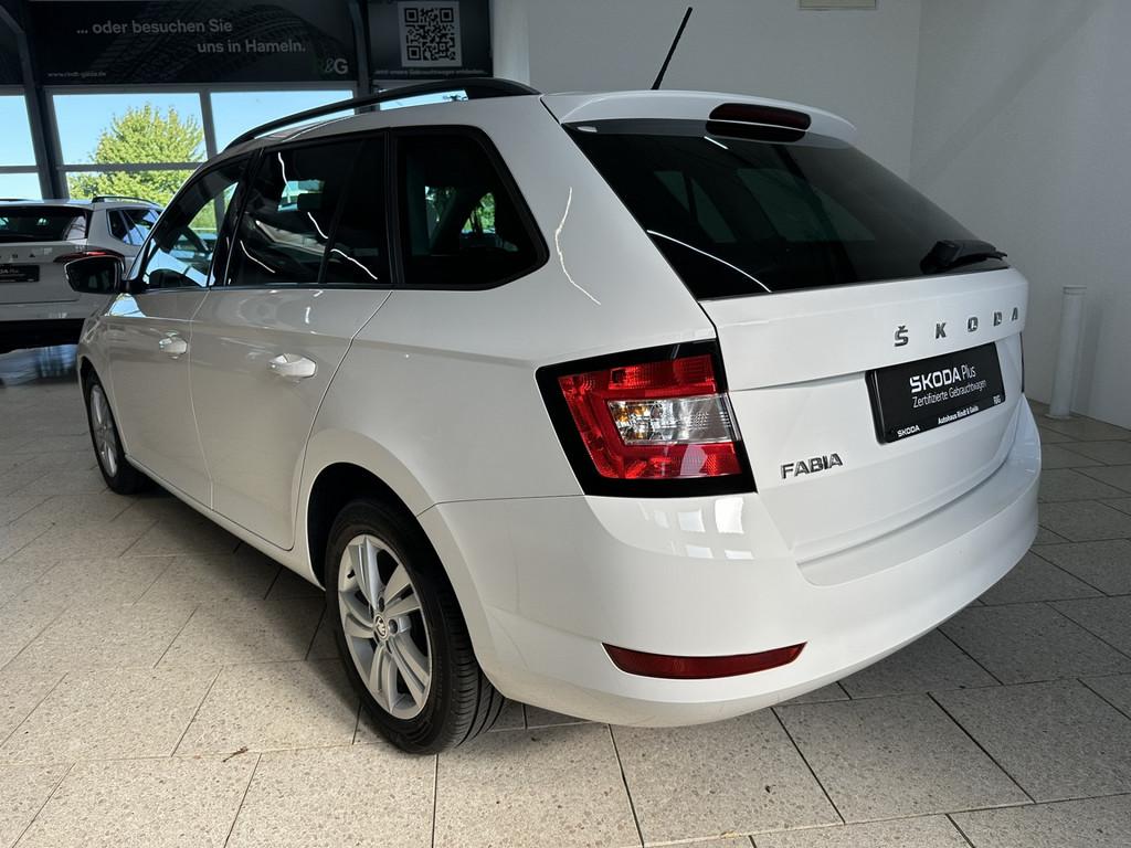 Skoda Fabia 2021 г. Белый, пробег 56357 км
