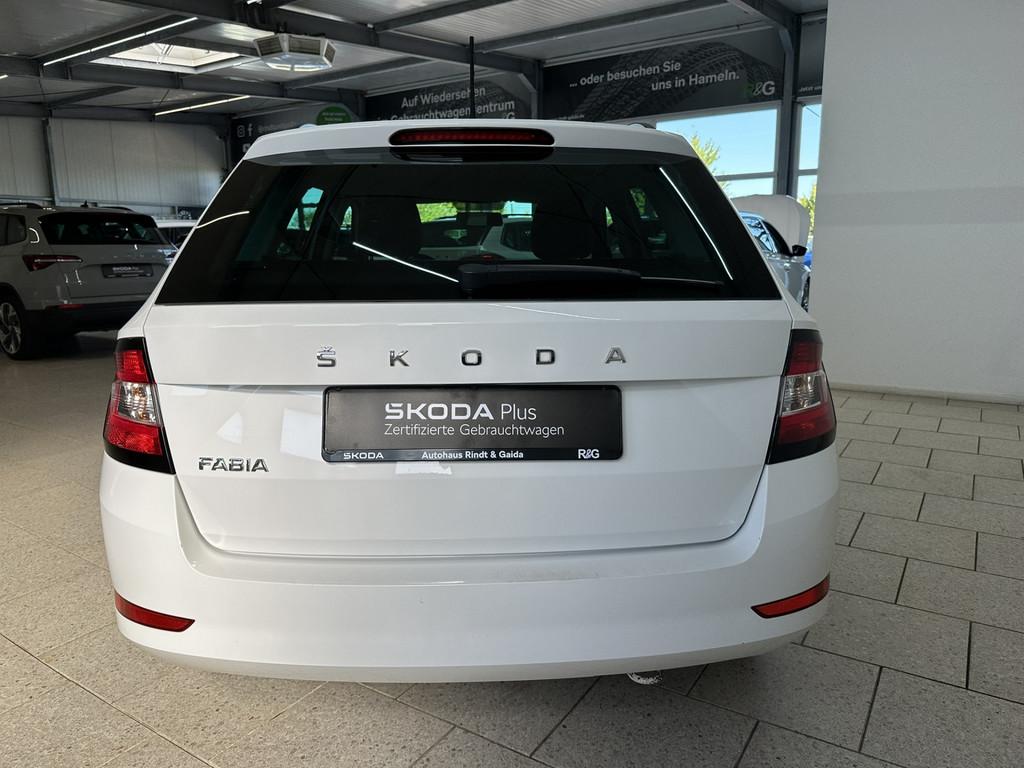 Skoda Fabia 2021 г. Белый, пробег 56357 км