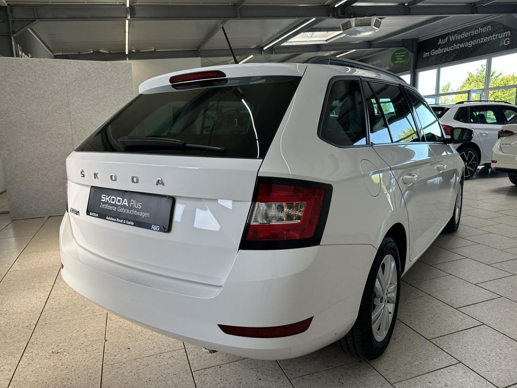 Skoda Fabia 2021 г. Белый, пробег 56357 км