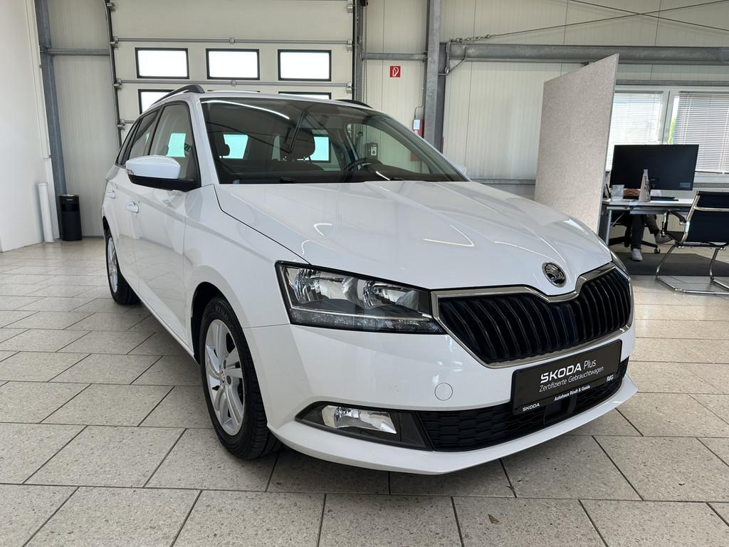 Skoda Fabia 2021 г. Белый, пробег 56357 км