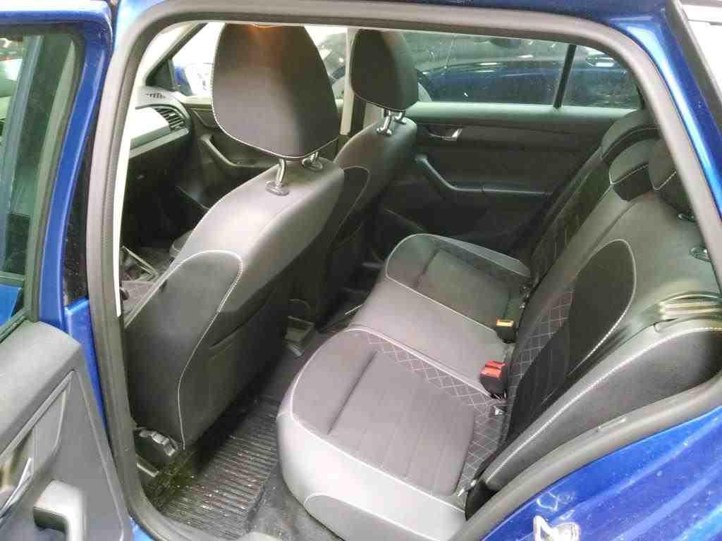 Skoda Fabia 2022 г. Синий, пробег 34978 км