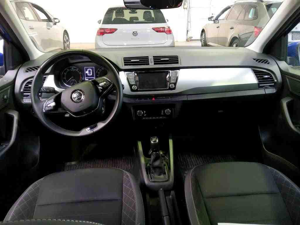 Skoda Fabia 2022 г. Синий, пробег 34978 км