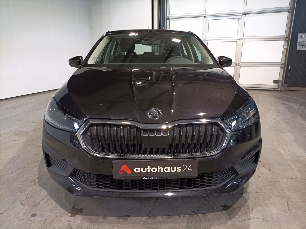 Skoda Fabia 2022 г. Чёрный, пробег 40014 км