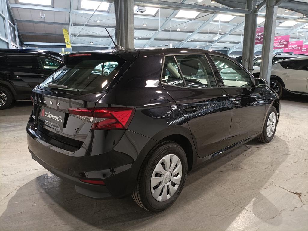 Skoda Fabia 2022 г. Чёрный, пробег 40014 км