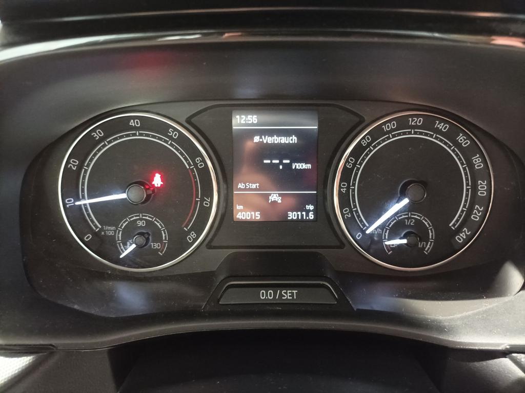 Skoda Fabia 2022 г. Чёрный, пробег 40014 км