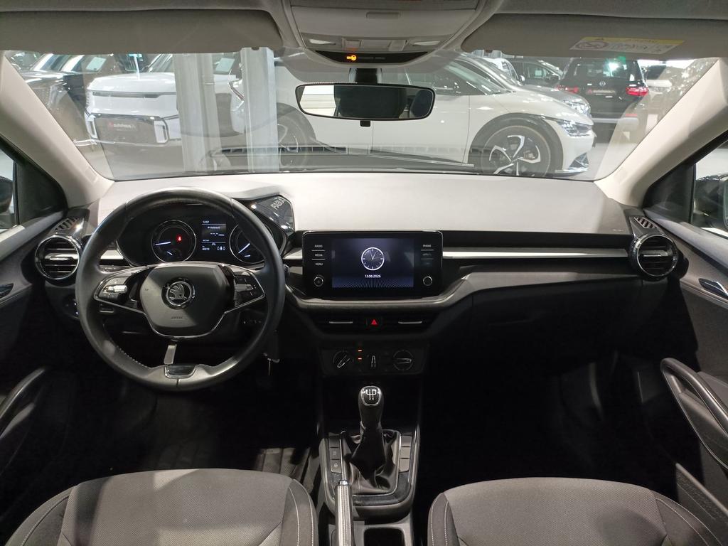 Skoda Fabia 2022 г. Чёрный, пробег 40014 км