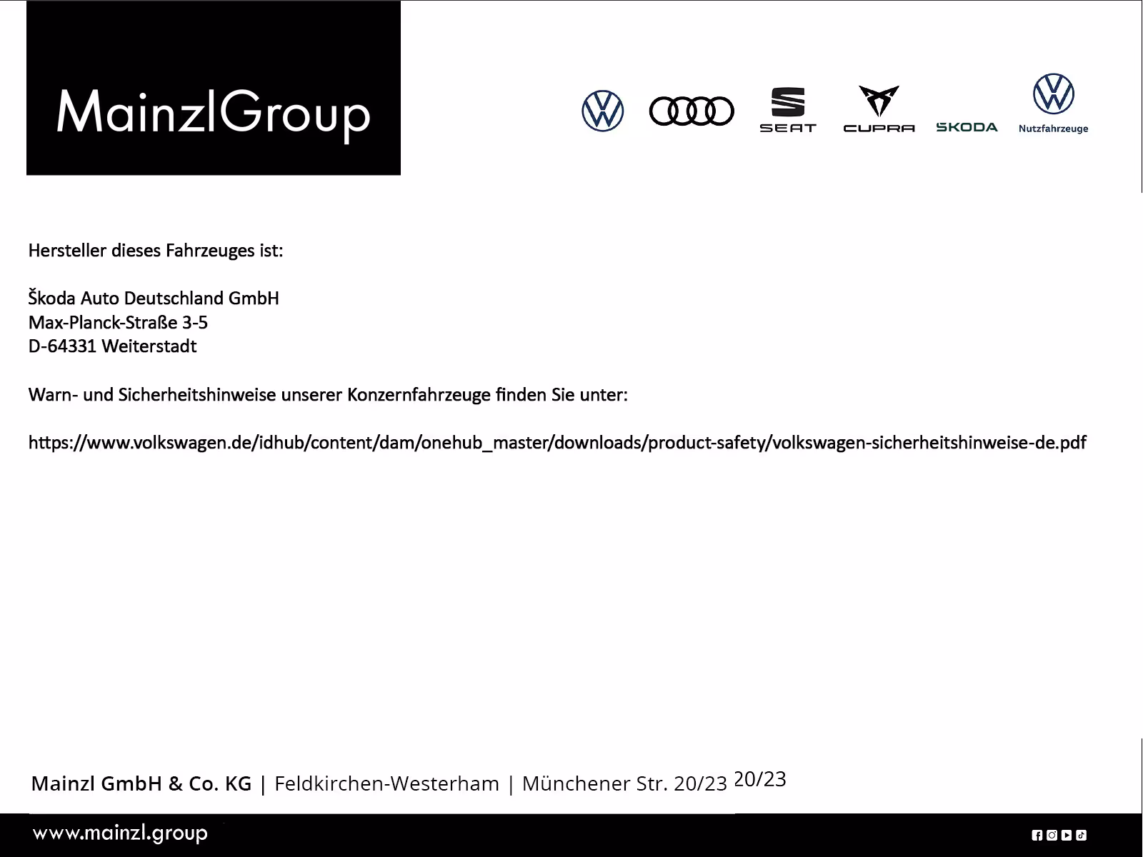Skoda Fabia 2023 г. Белый, пробег 54172 км