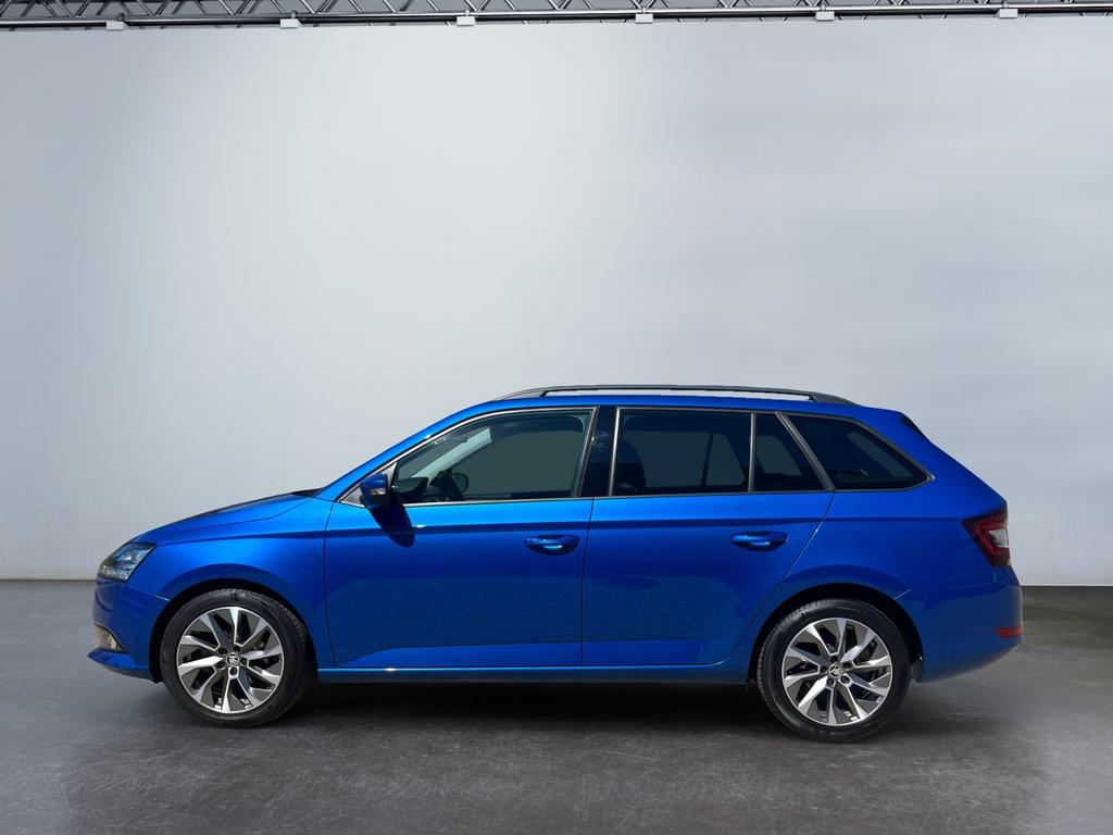 Skoda Fabia 2022 г. Синий, пробег 38337 км