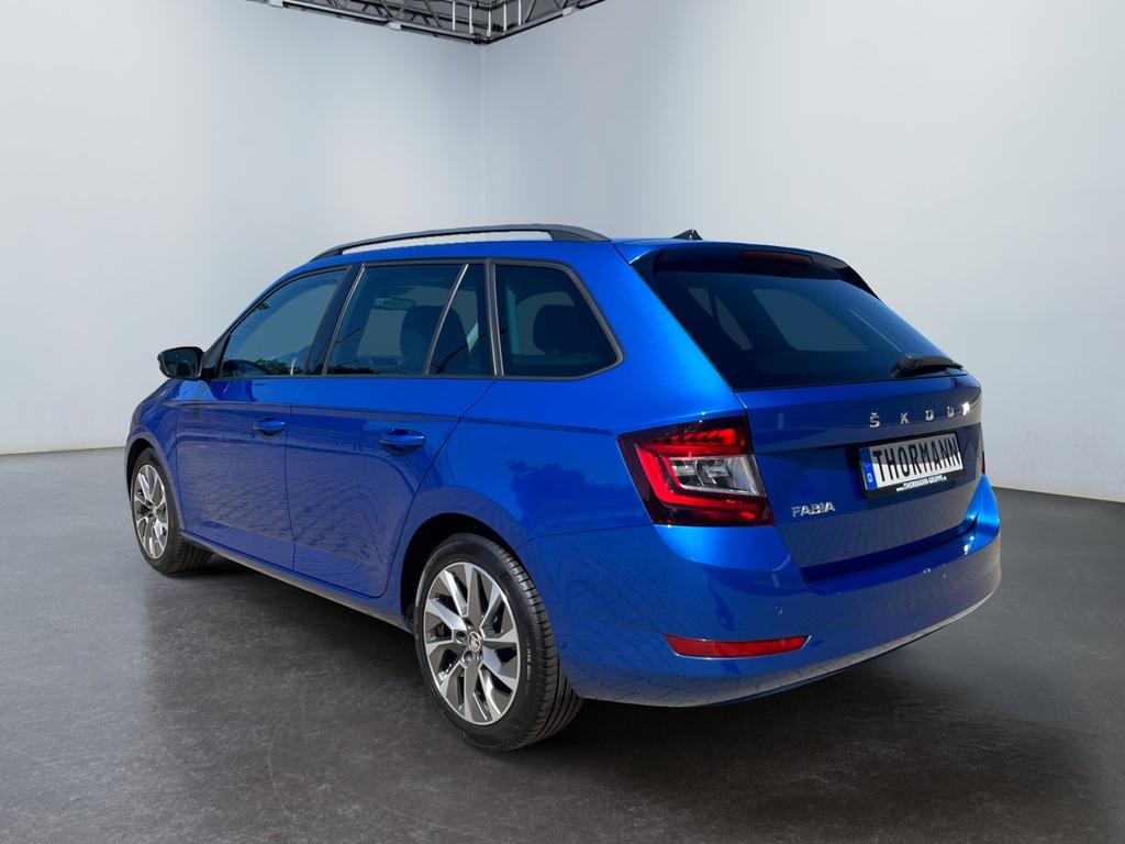 Skoda Fabia 2022 г. Синий, пробег 38337 км