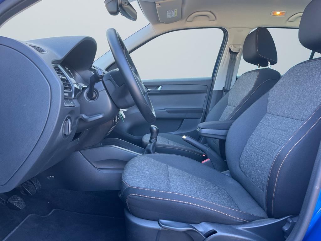 Skoda Fabia 2022 г. Синий, пробег 38337 км