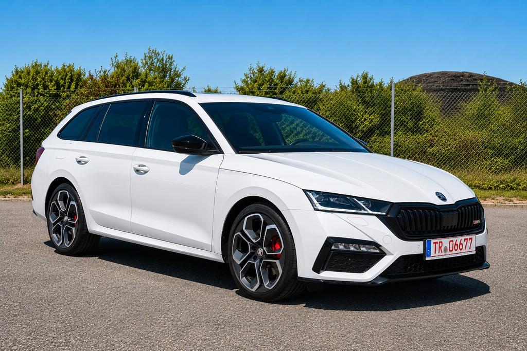 Skoda Octavia 2022 г. Белый, пробег 59600 км