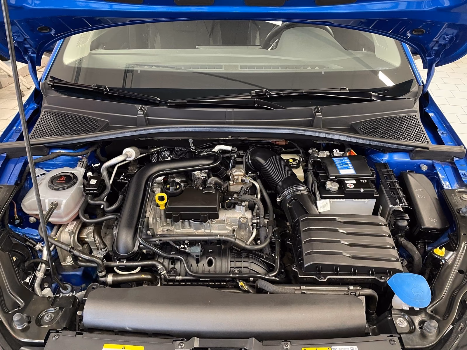 Skoda Fabia 2022 г. Синий, пробег 50533 км